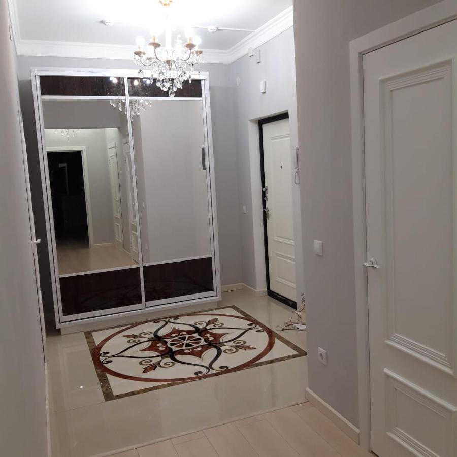 Razmestim В Жк Шахристан На 15 Этаже Almaty Bagian luar foto